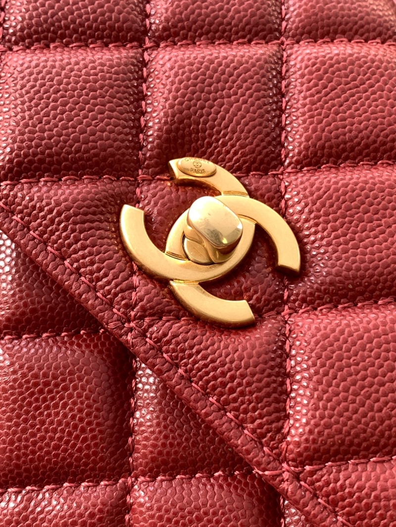 Ch**el top handle bags